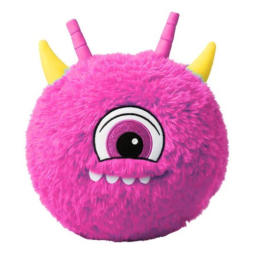 Bola Saltitante De Pelúcia - Rosa