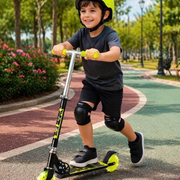 15524867454-uxnm29mzcq8-xl.jpg Mini Patinete infantil com Rodas e Brilho ajustável - Verde