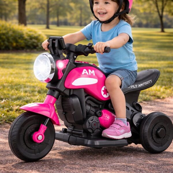 15524867519-udb7unfjfii-xl.jpg Mini Moto Elétrica Infantil Daily - Rosa