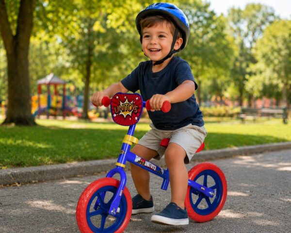 Bicicleta De Equilíbrio Infantil Sem Pedal - Azul
