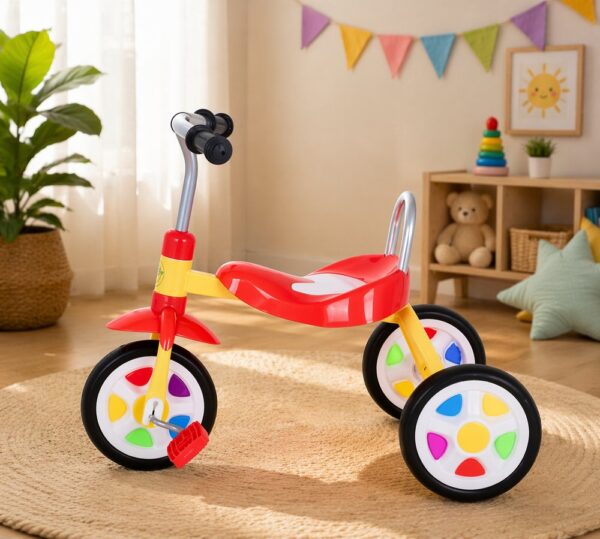 Triciclo Infantil Com Pedal - Amarela