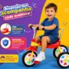 Triciclo Infantil Com Pedal - Amarela