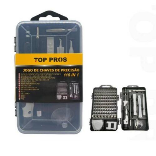 Conjunto De Chaves De Precisão115 Em 1 Magnético Com Estojo