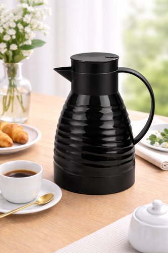 Garrafa Térmica Capri 1 Litro - Preta