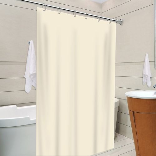 WE DROP - Cortina de Box Bege c/ gancho