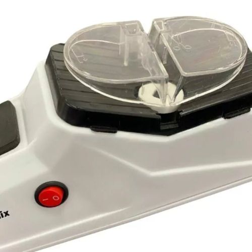 Amolador Afiador Elétrico de Facas e Tesouras Bivolt - Branca