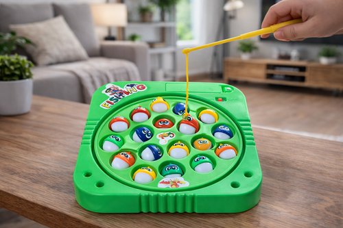 Brinquedo Pega Peixe - Sortida