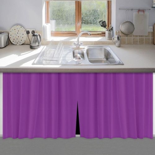 WE DROP - Cortina de Pia Lilas PVC
