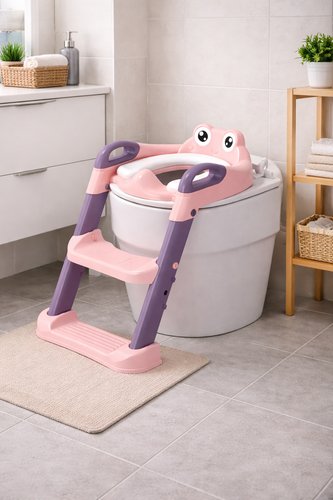 Assento Redutor Infantil Para Vaso Sanitário - Rosa