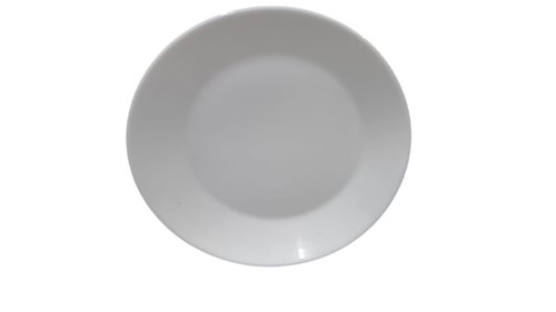 Conjunto 6 Pratos Fundos Sobremesa Vidro 19 cm - Branca