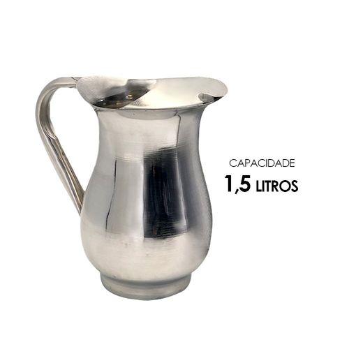Jarra para Água de Inox - 1,5 Litros