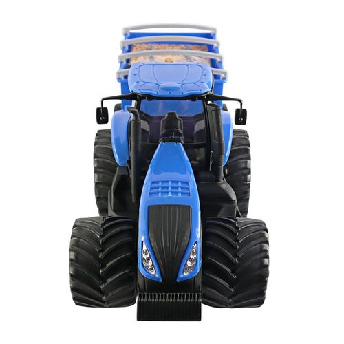 Trator Agricultor com Carga de Grãos e Acessórios