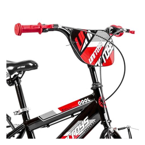 Bicicleta Infantil Pro Aventura Aro 16 Com Rodinhas - Vermelha