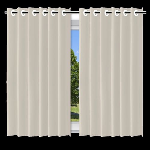 2u91fpwl72-lg.jpg Cortina Blackout Bege c/ ilhos - 200x140cm