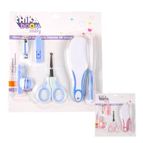 2z33wtuantl-lg.jpg Kit Cuidados E Higiene Para Bebês 06 Peças Sortido