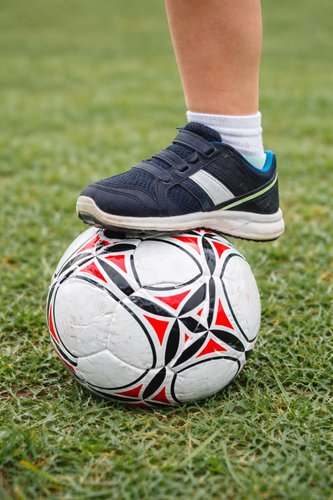 Bola Futebol Infantil Vinil N2 DDG5102 Macia Inflável Criança 3+ Sortida