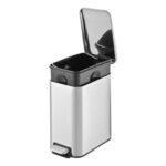 38dgu2ht33o-lg.jpg Lixeira de Inox Linea Retangular Multiuso - 5 Litros