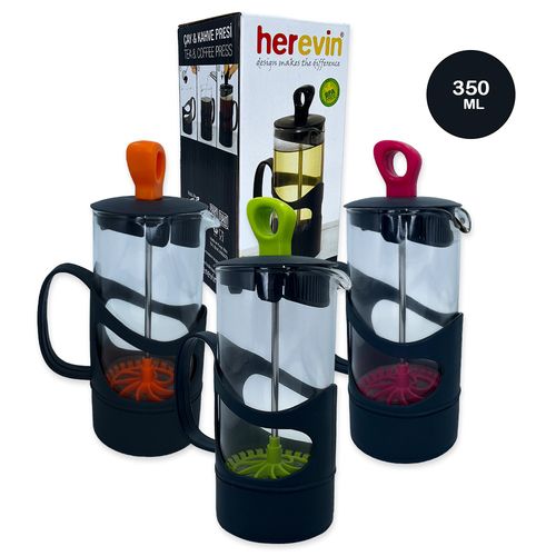 WE DROP - Cafeteira Prensa Francesa Cremeira Café Leite Chá 350ml