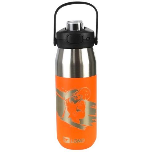 Garrafa Térmica Inoxidável Ahu Legendários 750ml - Laranja