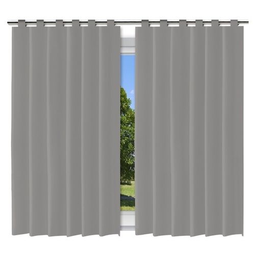WE DROP - Cortina Blackout Película Cinza - 280x240cm
