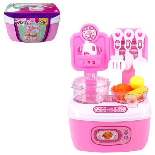 Brinquedo Infantil Mini Maleta de Cozinha