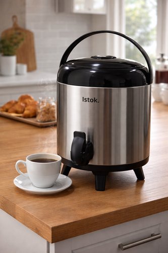 Botijão Térmico 5,5 Litros - Inox