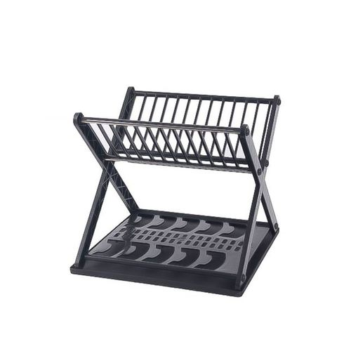 Escorredor de Louça Duplo Porta Pratos e Talheres
