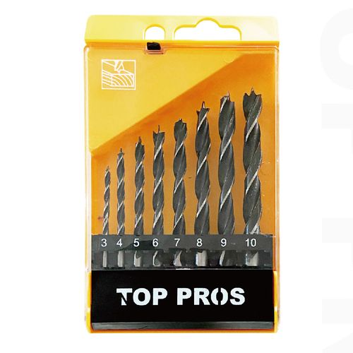 Jogo de Brocas para Madeira 8 Peças