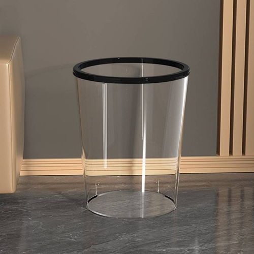 Lixeira Redonda Com Anel De Pressão 10 Litros