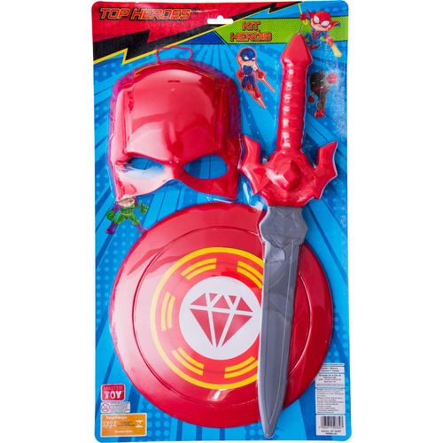Kit Infantil Fantasia Homem de Ferro