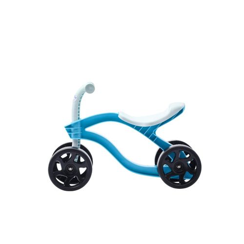 Bicicleta De Equilíbrio Infantil Futurista Sem Pedal 4 Rodas - Azul