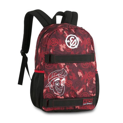 Mochila Escolar Passeio Costas Enaldinho Vermelha