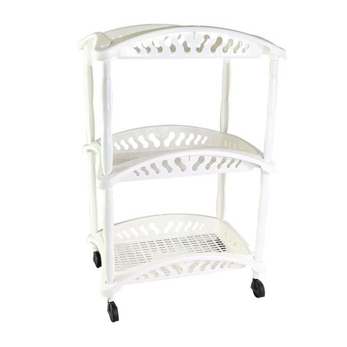 Organizador Vertical Triplo Fruteira Branco 3 Andares