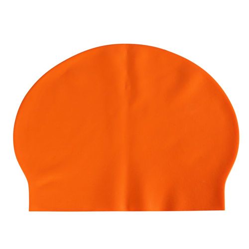 Kit De Natação Óculos Touca Protetor De Ouvido E Nariz - Laranja