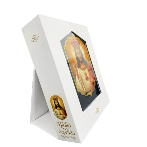 Bíblia Sagrada Capa Almofadada Edição de Luxo