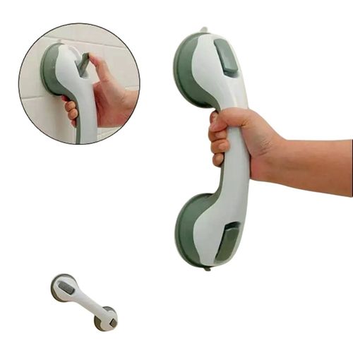 Barra de Apoio - Branca com Cinza