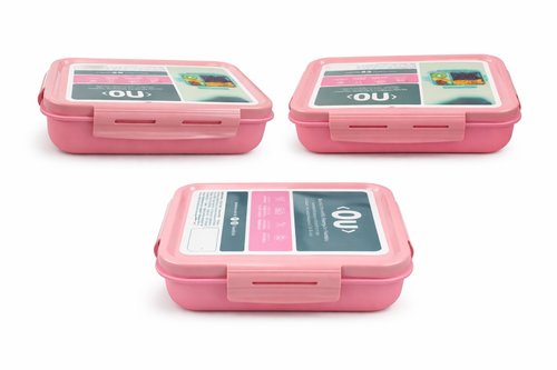 Marmita Hermética Retangular Divisória