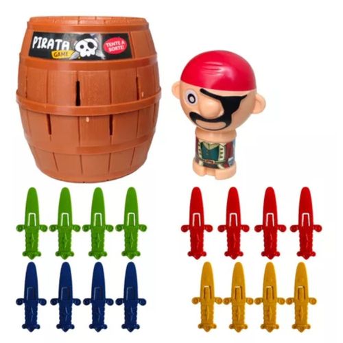 Pula Pirata Jump Grande - 16 Peças