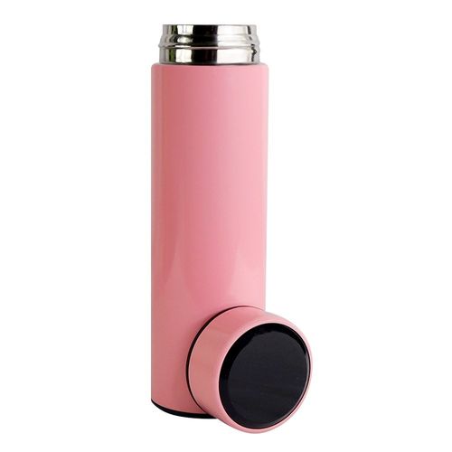 Garrafa Isotérmica em Aço Inox 500ml - Rosa