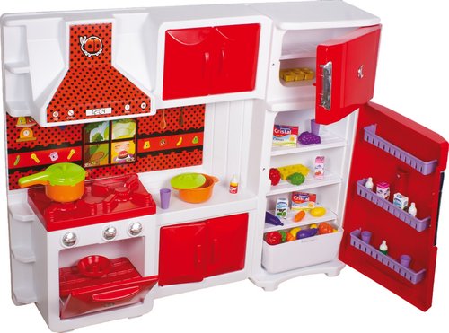 Conjunto Cozinha Infantil - Vermelha