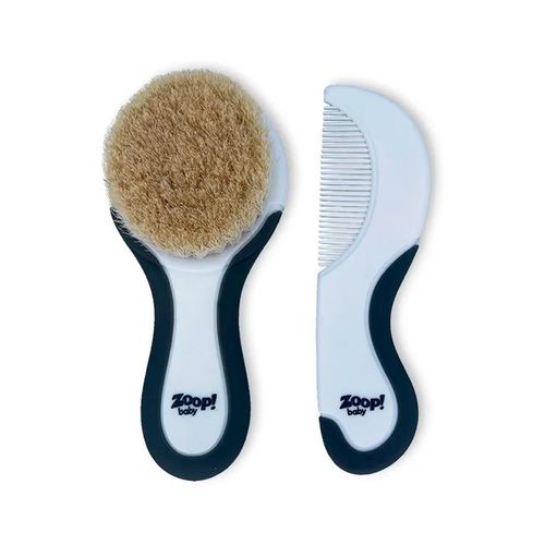 9f12cv0a08p-lg.jpg Kit Cuidados E Higiene Bebê Escova E Pente Cerdas Naturais