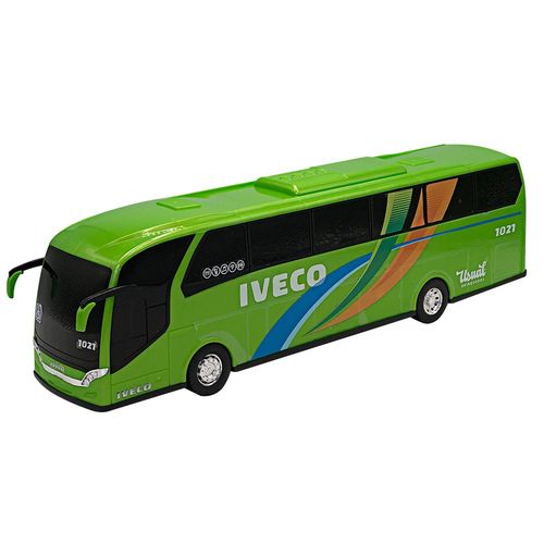 Ônibus de Viagem Iveco Brinquedo Verde