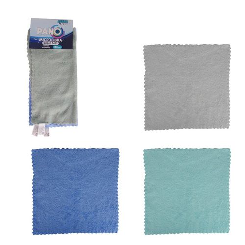 Kit 3 unidades Pano Microfibra Super Soft Sortido