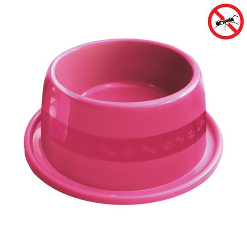 ah56aa8ss6o-lg.jpg Comedouro Para Gatos E Cachorros 1000ml Anti Formiga Grande - Rosa