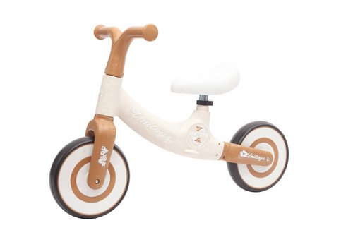 Bicicleta de Equilíbrio Infantil Sem Pedal - Marrom