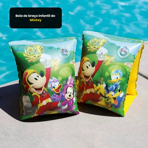 Boia de braço infantil do Mickey