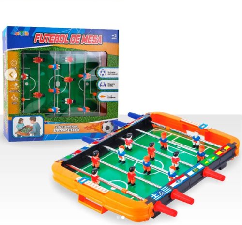 Futebol Mesa Infantil Portátil Botão Mini