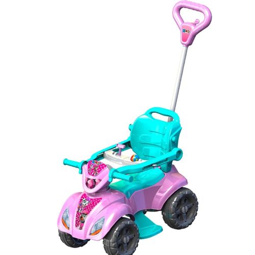 bs61c6ukmm-lg.jpg Quadriciclo Infantil Dog Menina - Rosa
