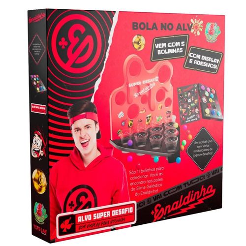 Jogo Bola no Alvo Slime Gelástica Enaldinho