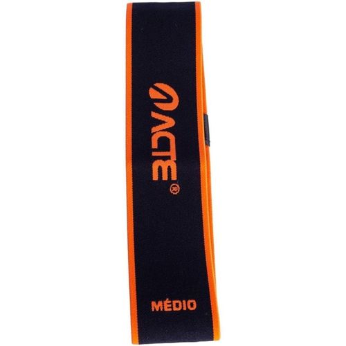 Faixa Elástica Band Intensidade Média - Preto e Laranja